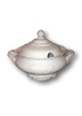 Old white soup tureen | Walbrzych