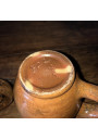 Lot de 2 chopes mugs en grès signés Dubois