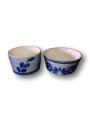 Set of 2 sandstone bowls | Alsace Blue Grey