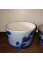 Set of 2 sandstone bowls | Alsace Blue Grey