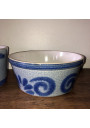 Lot de 2 jattes en grès | Grès Gris bleu Alsace