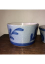 Set of 2 sandstone bowls | Alsace Blue Grey