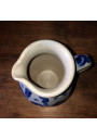 Petit pichet en grès | Demi litre | Grès gris et bleu Alsacien