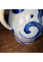 Petit pichet en grès | Demi litre | Grès gris et bleu Alsacien