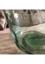 Old green demijohn 10 liters | Vintage demijohn