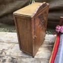 Anciens meubles de poupée | Lit et armoire de poupée | Art déco