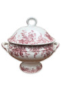 Old earthenware soup tureen | Campanule Decor | St Amand & Hamage