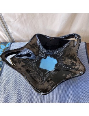 Coupe vintage design de Vallauris | Coupe à fruits Vallauris 1970