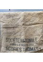 Ancien sac en toile de jute | SCORIES THOMAS