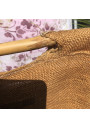 Ancien sac cabas en toile de jute Bretagne