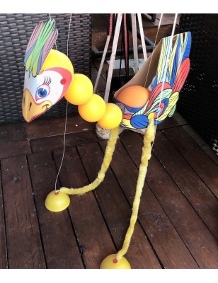 Old GOOSI LOOSI puppet toy 70s 80s