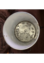 Very large and old coffee maker with enamelled sheet metal faucet
