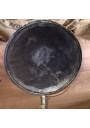 Very large and old coffee maker with enamelled sheet metal faucet