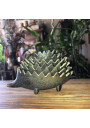 Nesting hedgehog ashtray in the style of Walter Bosse