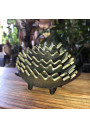 Nesting hedgehog ashtray in the style of Walter Bosse