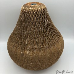 Scandinavian wire pendant - Pear shape - 100% vintage