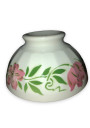 Old small bowl with floral decoration
