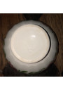 Old small bowl with floral decoration