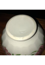 Old small bowl with floral decoration