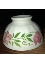Old small bowl with floral decoration