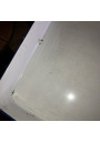 Lot of 2 old enamelled sheet metal trays