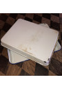 Lot of 2 old enamelled sheet metal trays