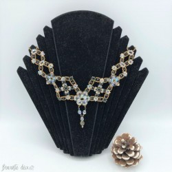Swarovski crystal bead necklace