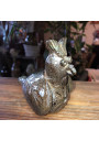 Sandstone whistle from La Borne signed M. DUPONT