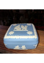 Ancienne boîte wedgwood bleue Shabby Chic