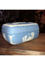 Ancienne boîte wedgwood bleue Shabby Chic