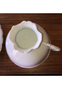 Ancienne tasse et soutasse en porcelaine