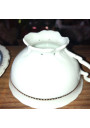 Ancienne tasse et soutasse en porcelaine