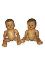 2 Old English dolls brand Marie José circa 1940/50