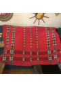 Old Basque tablecloth and 12 matching napkins