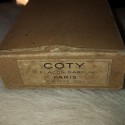 Rare and old Paris de Coty perfume box, serial number 3084