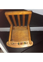 Jouet vintage petite chaise haute de poupée