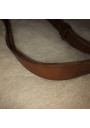 Lot of 2 old small leather bags for dolls