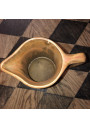 Old sandstone jug signed Denbac | Former Denbac pitcher