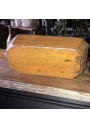 Old wooden butter mold with cow decor