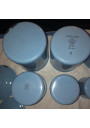 Old spice series in enamelled sheet metal | SPHINX-ELITE | B.B. | Light blue