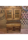 Ancien meuble buffet de poupée en bois