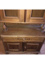 Old wooden doll buffet furniture