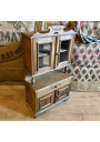 Ancien meuble buffet de poupée en bois