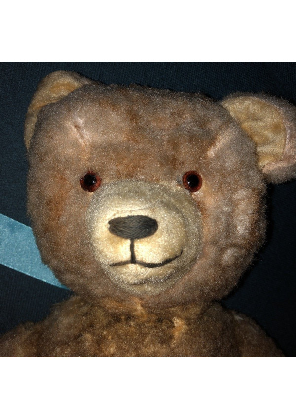 Ours En Peluche Ancien Vintage - Fabrication Française - Teddy Bear Authentique