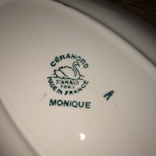 3 old dishes CERANORD | St Amand Nord| Monique