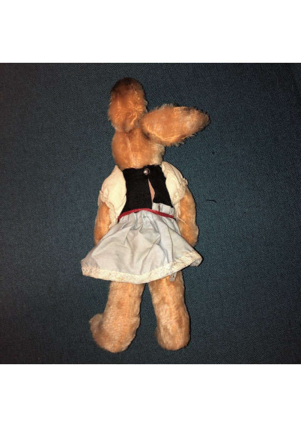 Peluche - éléphant Doux marron 24cm