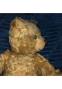 Ancien ours en peluche Steiff en mohair blond