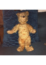 Ancien ours en peluche Steiff en mohair blond