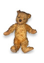 Ancien ours en peluche Steiff en mohair blond