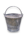 Petit seau en zinc H 20,3 cm | Seau de puits | Déco | Jardin